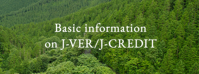 Basic information on J-VER/J-CREDIT