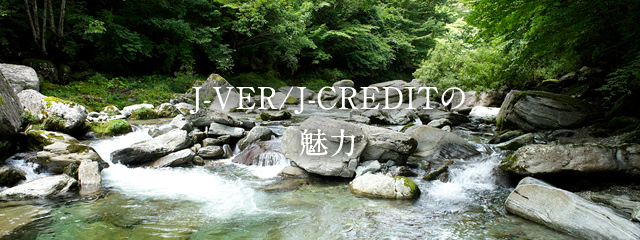 J-VER/J-CREDITの魅力